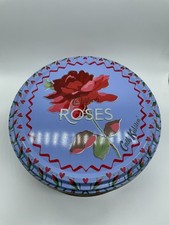 CATH KIDSTON Cadbury Roses Tin Floral Design Cake Storage Sewing Limited Edition