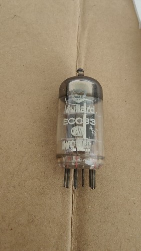 Mullard ecc83 vacuum tube - mullard,