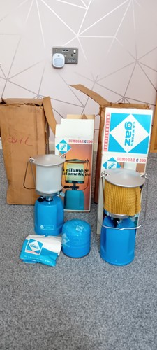 Pair camping gaz - gaz, lumogaz