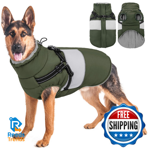 Koeson large dog coat warm - koeson,