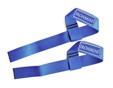Ironmind Royal Blue Weightlifting Straps Strongman Durable Exercise Gear 21In