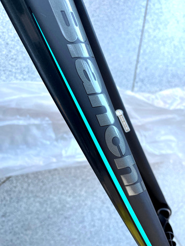 Bianchi black road - fork, 28"