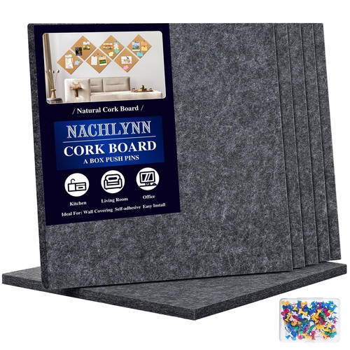 Self adhesive cork board tiles - cork,
