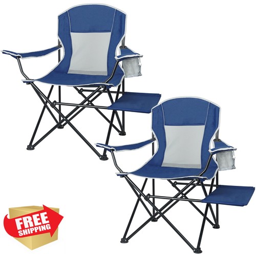 Xgear camping chairs - chairs, blue
