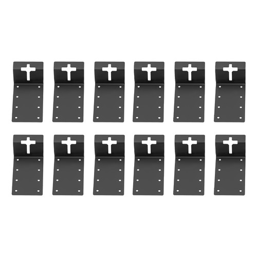 12pcs metal post brackets - 12pcs,