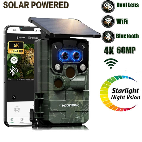 Voopeak dual lens wifi - 4k,