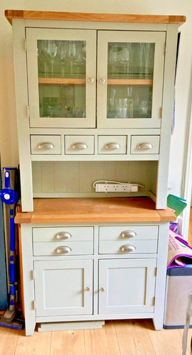 French grey painted - (green),