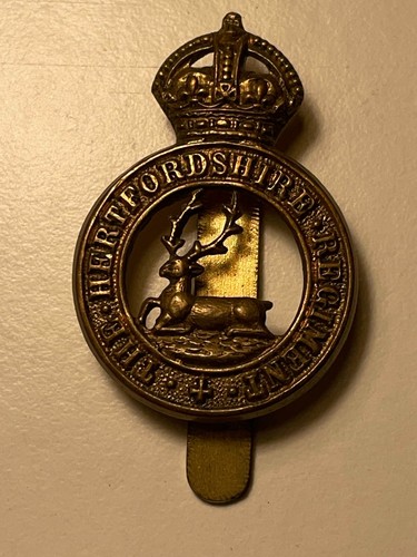 Hertfordshire regiment cap - hertfordshire,