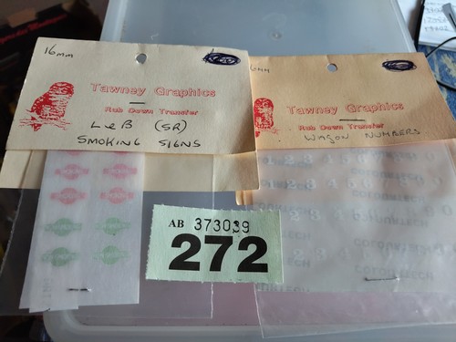 Tawney graphics 16mm - graphics`, (two)