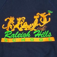 Vtg 80s Raleigh Hills School
