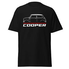 Premium T-Shirt For Mini Cooper Classic Car Fans Birthday Gift