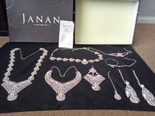 REDUCED!!! Asian bridal jewellery set - Silver Stonework By JANAN