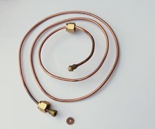 Oil pressure copper feed pipe - oil,