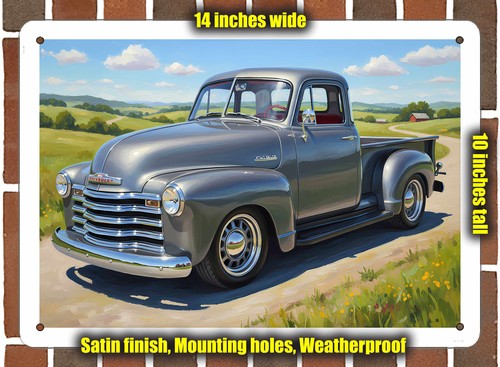 Metal sign 1952 - 1952, chevrolet