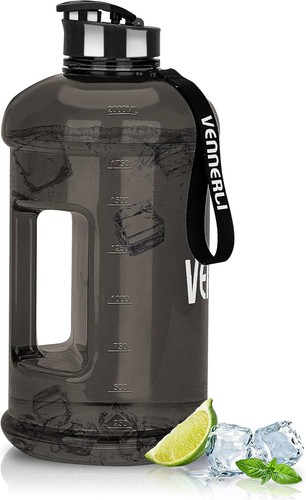 Half gallon water bottle 100 - half, 100%