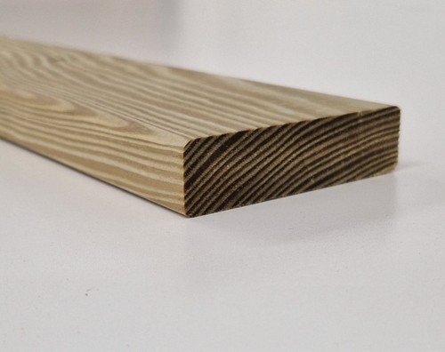 Treated timber landscape laths - timber,