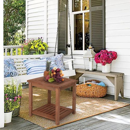 45cm side table solid wood - 45cm,