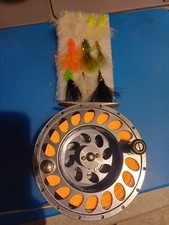 Greys G Lite Fly Reel 7/8 + Good 7wt Floater + Flies Good Condition G W Order