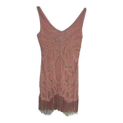 Danity sequin dress pale - dress, pink