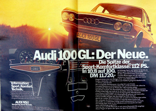 Audi 100 original - audi, gl,