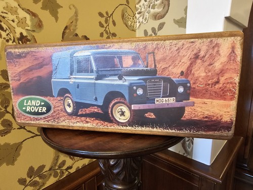 Large vintage land rover - large,