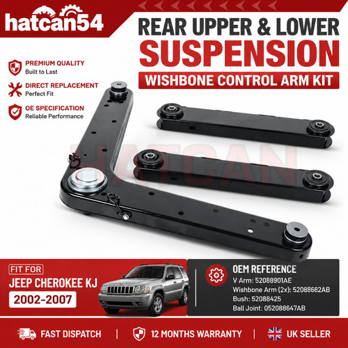 Rear upper lower suspension - rear, upper&lower