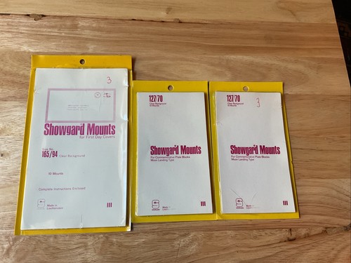 Showgard stamp mounts of - stamp,