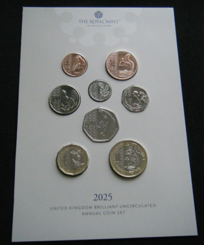 2025 royal mint definitive - 2025, bu