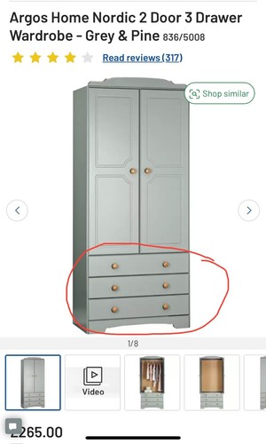 New drawer front - new, panels