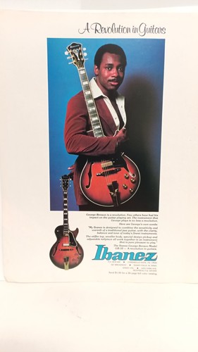 George benson ibanez guitars - george,