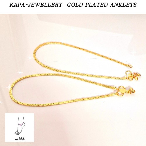 22k anklets traditional - 22k,