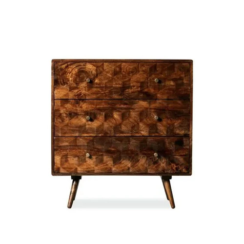 Solid mango wood geo 85cm - solid,