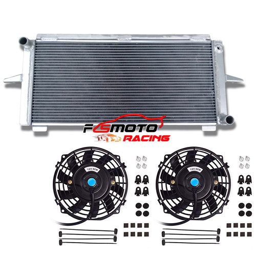 Aluminum radiator fans - radiator+fans, for