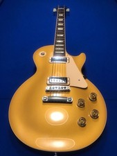 Deluxe Les Paul Gold Top Gibson USA Guitar With Original Case EXCELLENT COND