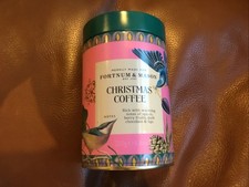 Fortnum & Mason Tin Christmas Coffee 14 cm VGC