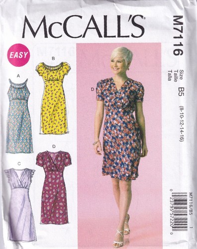 Mccalls 7116 dresses sewing - mccalls,