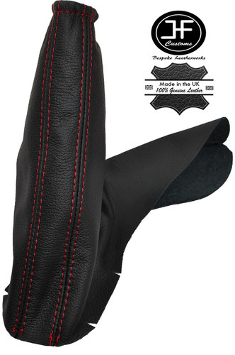 Red stitching handbrake - red,