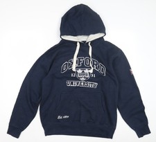 Oxford University Men's Blue S Pullover Hoodie