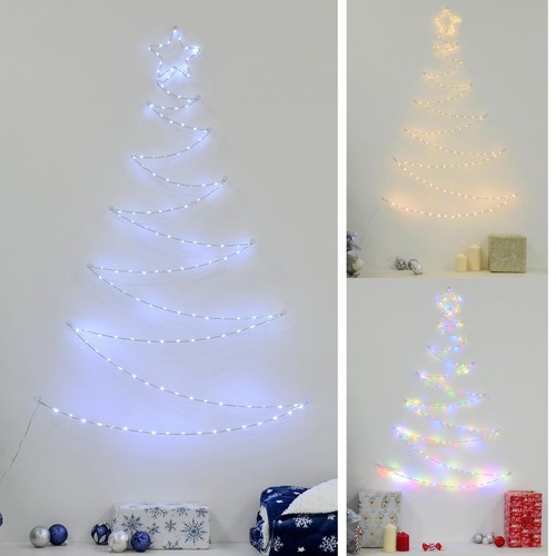 Christmas tree light - tree, wall