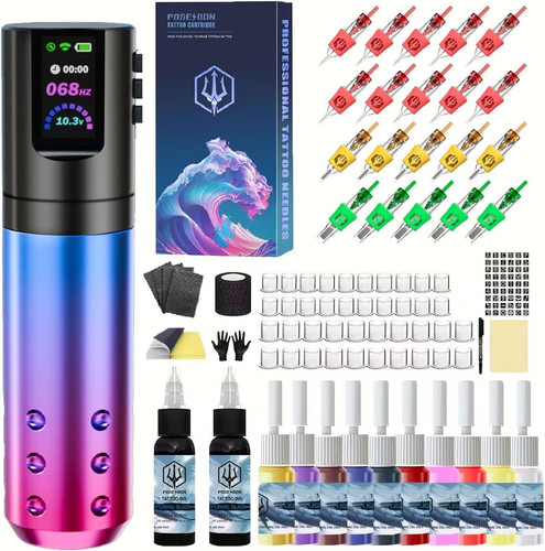 Tattoo pen kit - kit, with