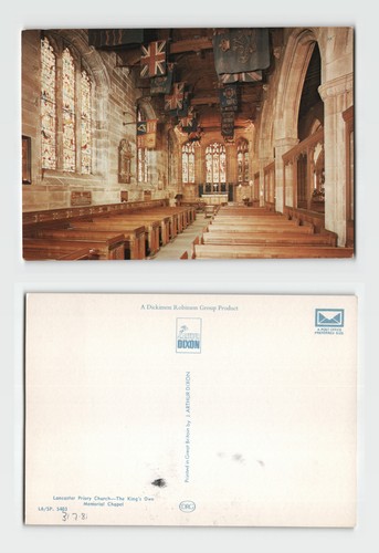Postcard lancaster priory - postcard,