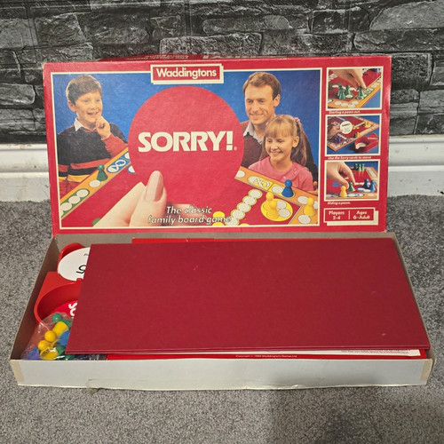 Waddingtons sorry board - waddingtons, game