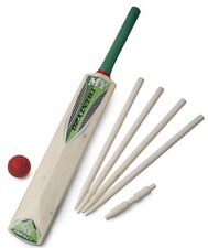 Junior Cricket Set / Kids Children Wooden Cricket Bat Ball Sets Bag
