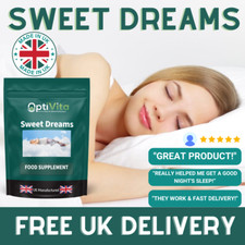 Strong Sleeping Pills Tablets Powerful High Strength Capsules, Sleep Well Aid UK