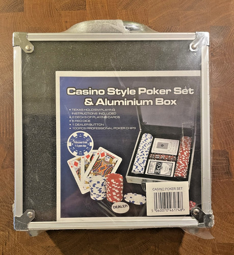 Casino style poker set - casino,