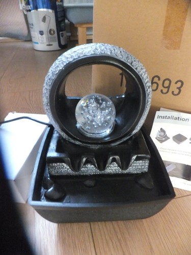 Tabletop water fountain - fountain, with