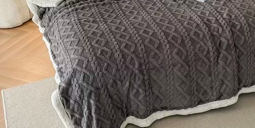 Winter super soft throw - super,