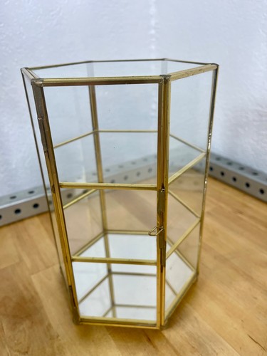 Mcm miniature brass glass - mcm,