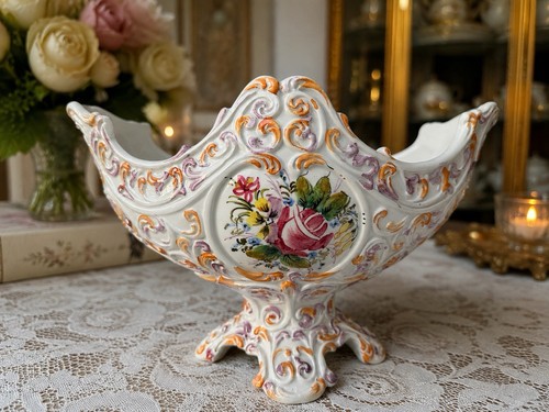 Vintage ornate porcelain - ornate,
