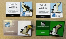 RSPB Osprey Pins x4 - Enamel
